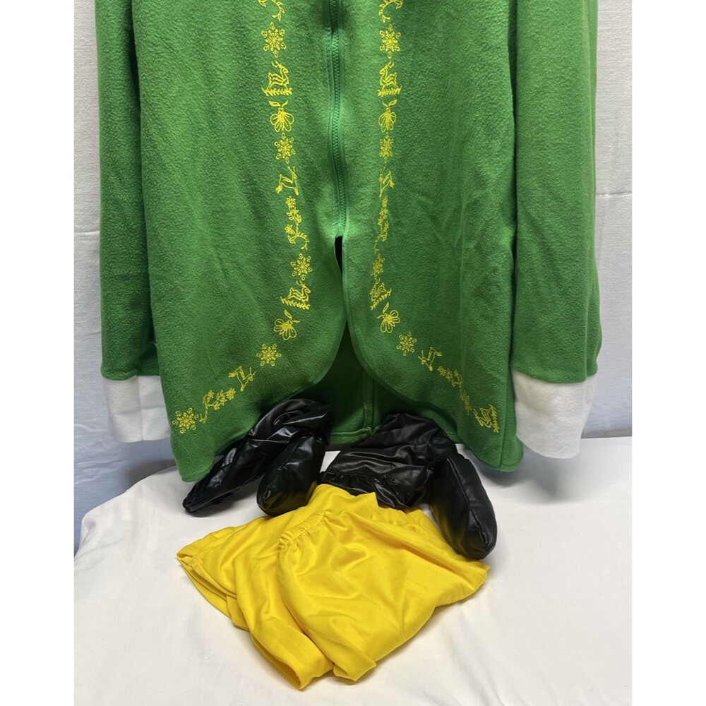 Buddy Elf Costume Adult Large - Extra Large Christmas Costumes Halloween - Picture 3 of 14